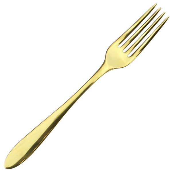 Volga Guld Dessert gafler set af 12