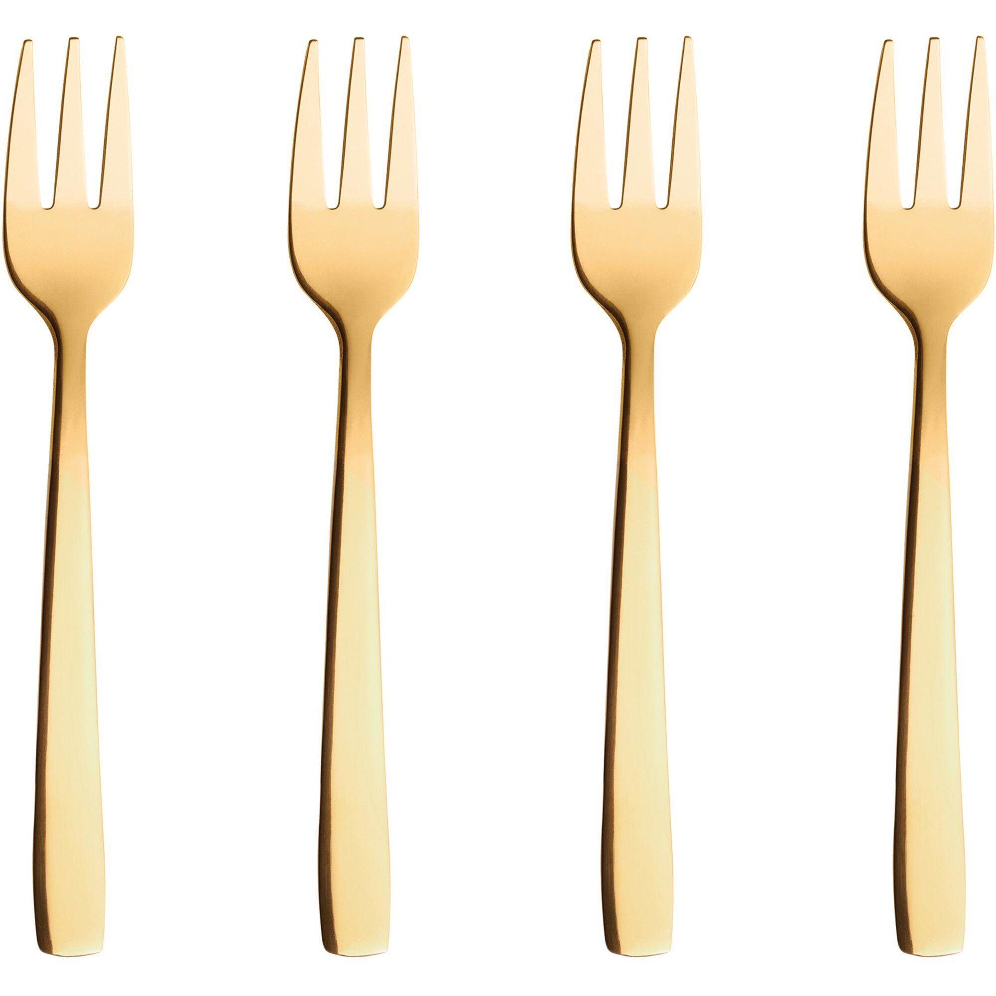 Aida RAW kagegafler guld 4 stk.