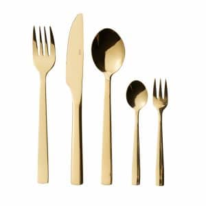 RAW bestiksæt 60 dele guld